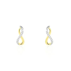 Clearance Histoire d'Or Boucles D'oreilles Puces Osanna s or jaune diamant
