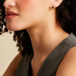 Histoire d'Or Boucles D'oreilles Puces Or Jaune Ovale Saphir* Boucles D'Oreilles|Clous D'Oreilles