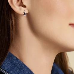 Histoire d'Or Boucles D'oreilles Puces Or Jaune Angelika Saphir* Boucles D'Oreilles|Clous D'Oreilles