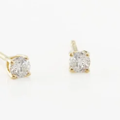 Histoire d'Or Boucles D'oreilles Puces Or Jaune Victoria Diamants* Boucles D'Oreilles|Clous D'Oreilles