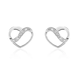 Histoire d'Or Boucles D'oreilles Puces Or Blanc Juliane Diamants* Boucles D'Oreilles|Clous D'Oreilles