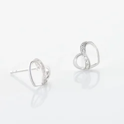 Histoire d'Or Boucles D'oreilles Puces Or Blanc Juliane Diamants* Boucles D'Oreilles|Clous D'Oreilles