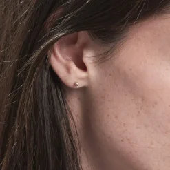 Best Histoire d'Or Boucles D'oreilles Puces Fidelia or rose