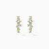 Sale Histoire d'Or Boucles D'oreilles Puces Orlando Or Jaune Diamant Synthétique
