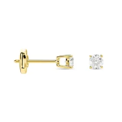 Histoire d'Or Boucles D'oreilles Puces Or Jaune Aphrodite Diamants* Boucles D'Oreilles|Clous D'Oreilles