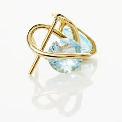 Histoire d'Or Boucles D'oreilles Puces Or Jaune Berecyntia Topaze* Boucles D'Oreilles|Clous D'Oreilles