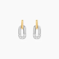 Histoire d'Or Boucles D'Oreilles Puces Or Jaune Oxyde De Zirconium
