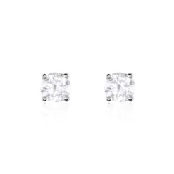 Histoire d'Or Boucles D'oreilles Puces Or Blanc Victoria Diamants* Boucles D'Oreilles|Clous D'Oreilles