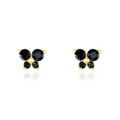 Histoire d'Or Boucles D'oreilles Puces Or Jaune Oxydes De Zirconium* Boucles D'Oreilles|Clous D'Oreilles