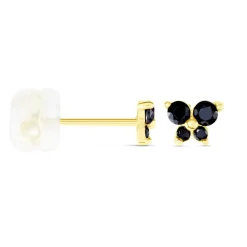 Histoire d'Or Boucles D'oreilles Puces Or Jaune Oxydes De Zirconium* Boucles D'Oreilles|Clous D'Oreilles