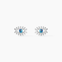 Histoire d'Or Boucles D'oreilles Puces Parad'eyes Argent Blanc* Boucles D'Oreilles|Boucles D'Oreilles Fantaisie