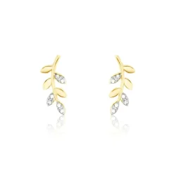 Histoire d'Or Boucles D'oreilles Puces Palmiro Or Jaune Diamant* Boucles D'Oreilles|Clous D'Oreilles