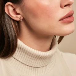 Histoire d'Or Boucles D'oreilles Puces Palmiro Or Jaune Diamant* Boucles D'Oreilles|Clous D'Oreilles