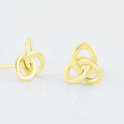 Clearance Histoire d'Or Boucles D'oreilles Puces Philine Fleur Or Jaune
