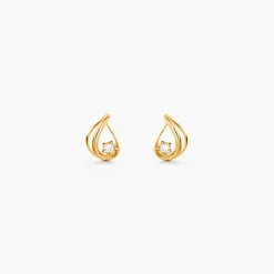 Histoire d'Or Boucles D'Oreilles Puces Pramod Or Jaune Oxyde De Zirconium* Boucles D'Oreilles|Clous D'Oreilles