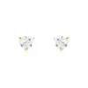 Discount Histoire d'Or Boucles D'oreilles Puces Poinsettia Or Jaune Oxyde