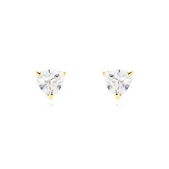 Discount Histoire d'Or Boucles D'oreilles Puces Poinsettia Or Jaune Oxyde