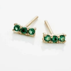 Histoire d'Or Boucles D'oreilles Puces Plaqué Or Jaune Alodia Spnielles* Boucles D'Oreilles|Boucles D'Oreilles Fantaisie