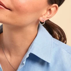 Histoire d'Or Boucles D'oreilles Puces Raffaela Argent Blanc Oxyde De Zirconium* Boucles D'Oreilles|Boucles D'Oreilles Fantaisie