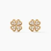 Histoire d'Or Boucles D'oreilles Puces Rhosyn Plaqué Or Jaune Oxyde* Boucles D'Oreilles|Boucles D'Oreilles Fantaisie