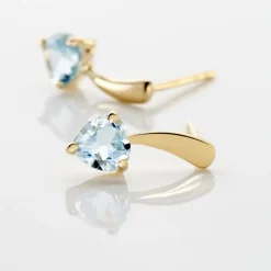 Histoire d'Or Boucles D'oreilles Puces Salona Or Jaune Topaze* Boucles D'Oreilles|Clous D'Oreilles