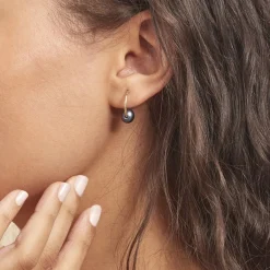 Histoire d'Or Boucles D'oreilles Puces Suraya Or Jaune Perle De Culture* Boucles D'Oreilles|Boucles D'Oreilles Créoles