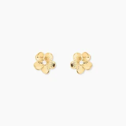 Histoire d'Or Boucles D'oreilles Puces Sakura Love Or Jaune Oxyde De Zirconium* Boucles D'Oreilles|Clous D'Oreilles