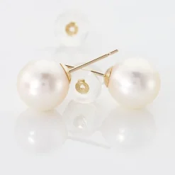 Discount Histoire d'Or Boucles D'oreilles Puces Suki Or Jaune Perle De Culture