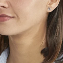 Histoire d'Or Boucles D'oreilles Puces Sherry Argent Blanc* Boucles D'Oreilles|Boucles D'Oreilles Fantaisie