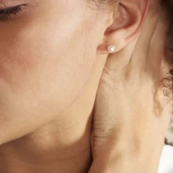 Histoire d'Or Boucles D'oreilles Puces Siera Or Jaune Perle De Culture* Boucles D'Oreilles|Clous D'Oreilles