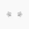 Histoire d'Or Boucles D'oreilles Puces Sulya Argent Blanc* Boucles D'Oreilles|Boucles D'Oreilles Fantaisie