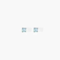 Histoire d'Or Boucles D'oreilles Puces Tehora Argent Blanc Verre* Boucles D'Oreilles|Boucles D'Oreilles Fantaisie