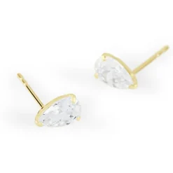 Histoire d'Or Boucles D'oreilles Puces Tierra Or Jaune Oxyde De Zirconium* Boucles D'Oreilles|Clous D'Oreilles