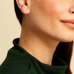 Histoire d'Or Boucles D'oreilles Puces Tierra Or Jaune Oxyde De Zirconium* Boucles D'Oreilles|Clous D'Oreilles