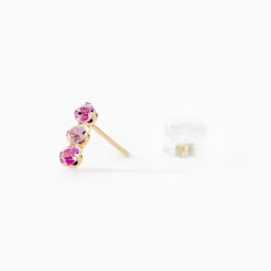 Histoire d'Or Boucles D'oreilles Puces Trystan Or Jaune Oxyde De Zirconium* Boucles D'Oreilles|Clous D'Oreilles