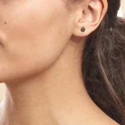 Histoire d'Or Boucles D'oreilles Puces Teani Or Blanc Diamant* Boucles D'Oreilles|Clous D'Oreilles