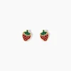 Histoire d'Or Boucles D'oreilles Puces Tharia Fraise Or Jaune* Boucles D'Oreilles|Clous D'Oreilles