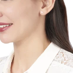 Histoire d'Or Boucles D'oreilles Puces Trefle Email Or Jaune* Boucles D'Oreilles|Clous D'Oreilles