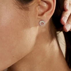 Histoire d'Or Boucles D'oreilles Puces Vaea Argent Blanc* Boucles D'Oreilles|Boucles D'Oreilles Fantaisie