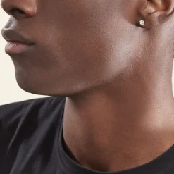 New Histoire d'Or Boucles D'oreilles Puces Victoria Or Jaune Diamant