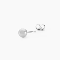 Clearance Histoire d'Or Boucles D'oreilles Puces Virgie argent blanc