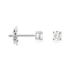 Histoire d'Or Boucles D'oreilles Puces Victoria Platine Blanc Diamant* Boucles D'Oreilles|Clous D'Oreilles