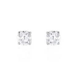 Histoire d'Or Boucles D'oreilles Puces Victoria Platine Blanc Diamant* Boucles D'Oreilles|Clous D'Oreilles