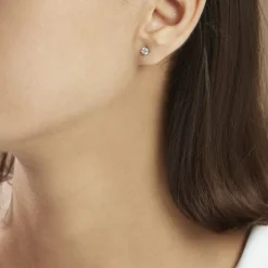 Histoire d'Or Boucles D'oreilles Puces Victoria Platine Blanc Diamant* Boucles D'Oreilles|Clous D'Oreilles