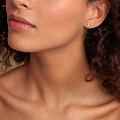 Histoire d'Or Boucles D'oreilles Puces Xene Or Jaune Diamant* Boucles D'Oreilles|Clous D'Oreilles