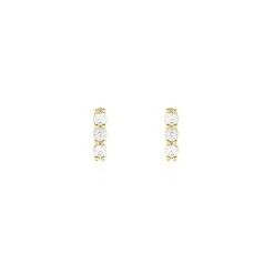 Histoire d'Or Boucles D'oreilles Puces Youssa Barrettes Or Jaune Oxyde De Zirconium* Boucles D'Oreilles|Clous D'Oreilles