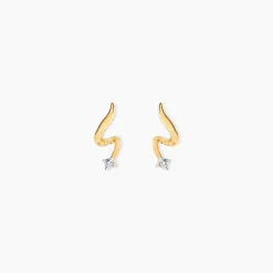 Histoire d'Or Boucles D'Oreilles Puces Zsofia Or Jaune Diamant* Boucles D'Oreilles|Clous D'Oreilles