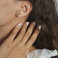 Clearance Histoire d'Or Boucles D'oreilles Sagesse Oxyde or jaune oxyde