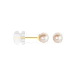 Discount Histoire d'Or Boucles D'oreilles Suki Or Jaune Perle De Culture