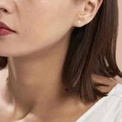 Clearance Histoire d'Or Boucles D'oreilles Suki Or Jaune Perle De Culture